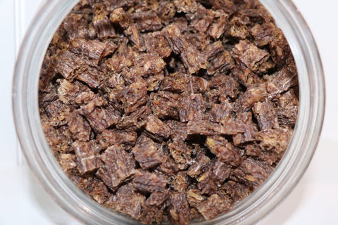 Brownie's Dog Treats - Chicken Gizzards & Rice Bites -  4 Oz Package