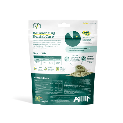 Woof - Pupsicle Mix- Doggy Dental