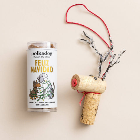 Polkadog - Holiday Mini Tube: Feliz Navidad - Dog Treats