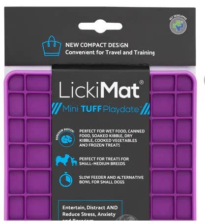LickiMat / Klearwater Distribution - LickiMat Mini Dog Playdate Tuff