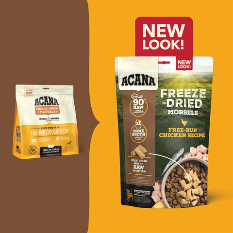 ACANA Free-Run Chicken Morsels Freeze-Dried Dog Food & Topper 8 oz