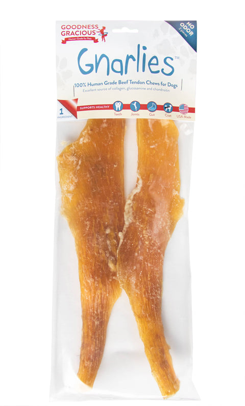 Goodness Gracious - Gnarlies (Human Grade, 1 Ingredient) Chews for Dogs