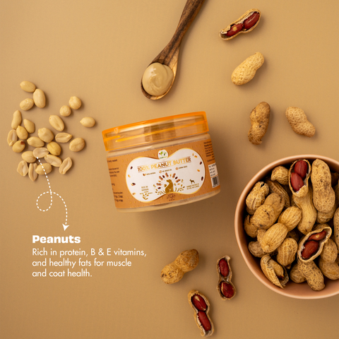Pawfect Pet Foods Pvt Ltd - USA - Pawfect Peanut Butter for Dogs | 100% Natural Peanut Butter | No Added Sugar, Salt, Palm Oil | No Sweeteners, No Xylitol | Dog Friendly Texture | Healthy Lickable Dog Treat