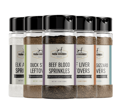 Farm Hounds - Food Toppers: Single Ingredient - All-Natural - 6ct Case