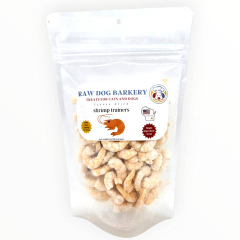 Raw Dog Barkery - Shrimp Trainers 1oz Freeze Dried