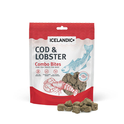 Icelandic+ - Cod & Lobster Combo Bites Fish Dog Treats: Default Title