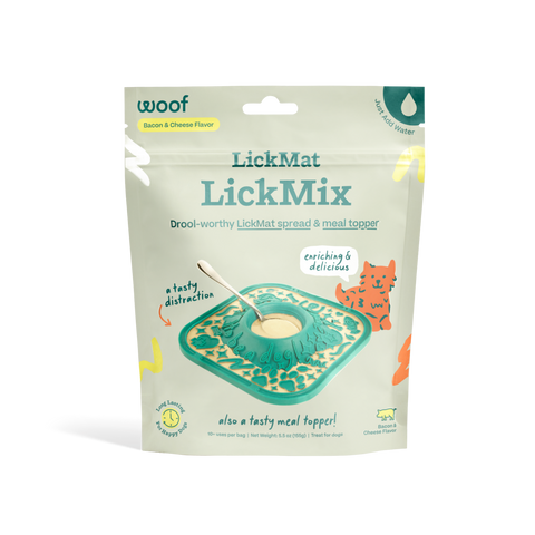 Woof - LickMat LickMix - Bacon & Cheese