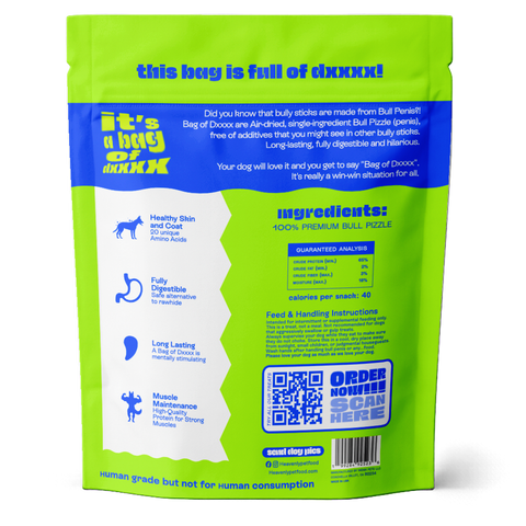 Heavenly Pet Food - Heavenly Bag of Dxxxx - Bully Sticks Dog Treats