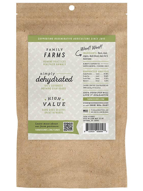 Farm Hounds - Duck Trainer Treats - All-Natural - 4.5oz