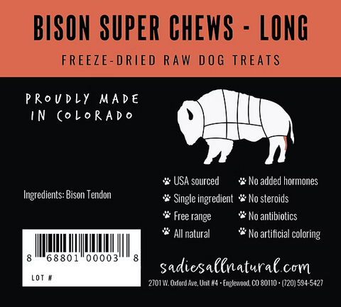 Sadie's All Natural Super Chews