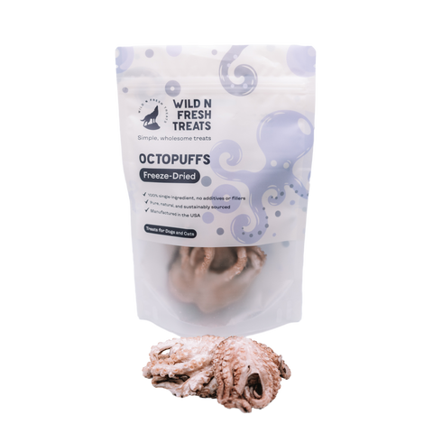 Wild n Fresh Treats - Freeze-Dried Octopuffs