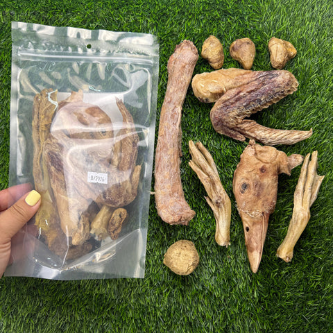 Golden Nibbles - Duck Dynasty - Variety Bag Freeze-Dried Treat/Chews for Dogs