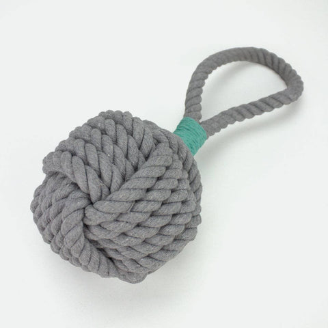 ADC Houndstone & Co. - Houndstone Large Rope Dog Toy - Grey
