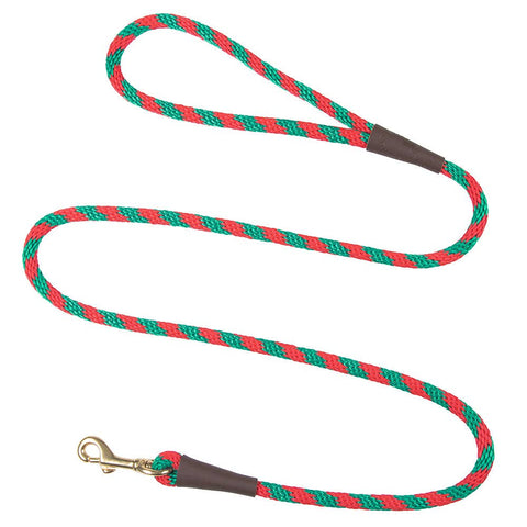 Mendota Pet - Small Snap Leash - 3/8" x 4' - Seasonal/Holiday