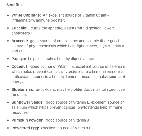 Anderson's Natural Pet - Produce Base Mix/Topper - Telluride Blend