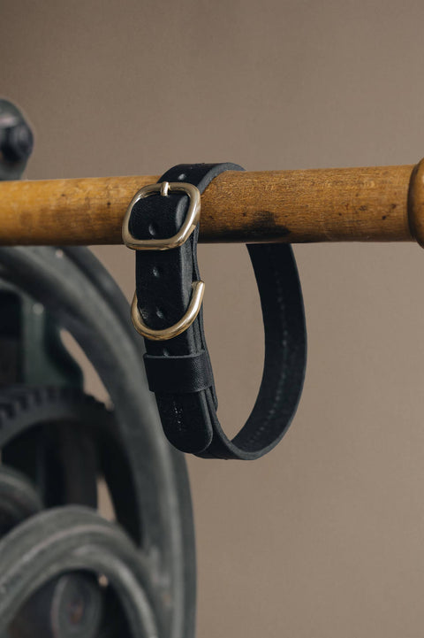 BAND&ROLL - Leather Dog Collar. Fir