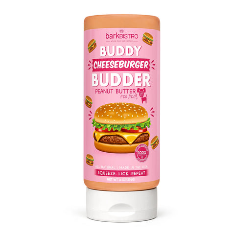 Bark Bistro - Dog Peanut Butter - Buddy Budder 14oz Bottle