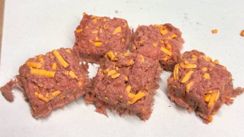 Heavenly Pet Food - Heavenly Simple Snacks - Beef-N-Cheddar Squares Dog Treats