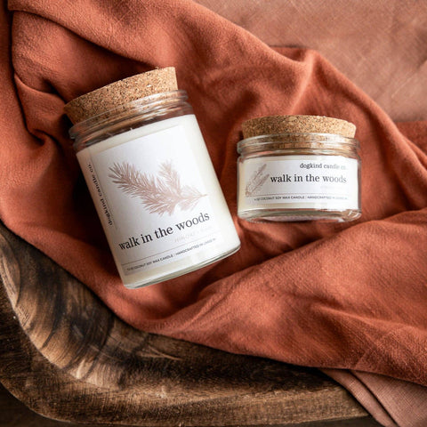 Dogkind Candle Co - Walk in the woods - hinoki + rain