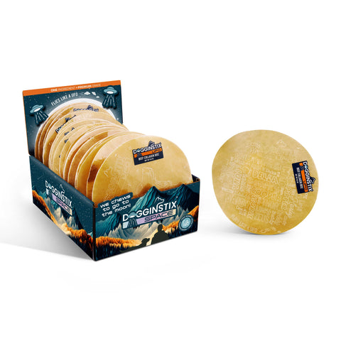 Dogginstix - Beef Collagen UFO - Frisbee Disc