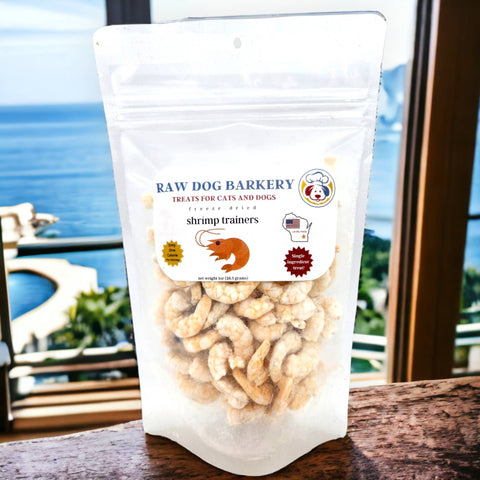 Raw Dog Barkery - Shrimp Trainers 1oz Freeze Dried