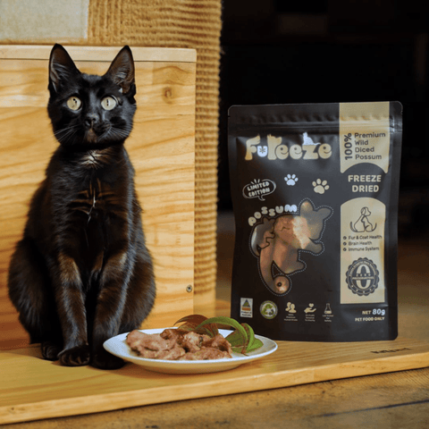 Fureeze - 70g Freeze Dried Diced Possum By Fureeze™