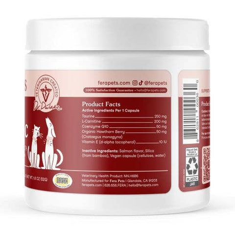 Fera Pets - Cardiac Support for Dogs and Cats Pet Supplement