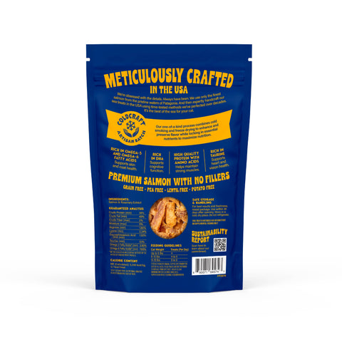 Finfare Pet Foods - Freeze-Dried Salmon Nuggets for Cats, 6oz