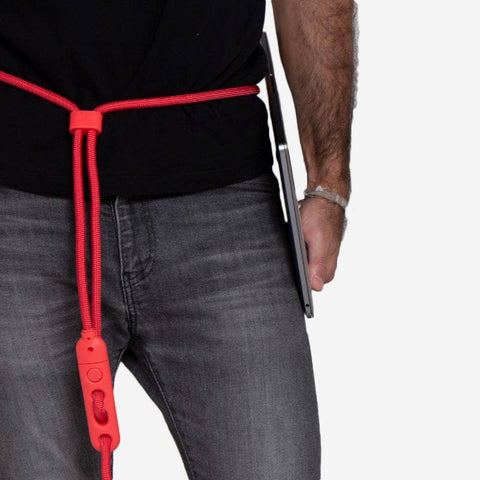 Zee.Dog - Neon Coral | Hands-Free Leash