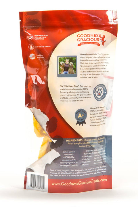 Goodness Gracious - Roasted Chicken Cheddar Cookies (Human Grade/Grain Free) 8oz