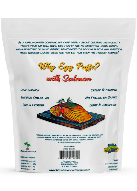 Wild Meadow Farms Egg Puffs For Cats