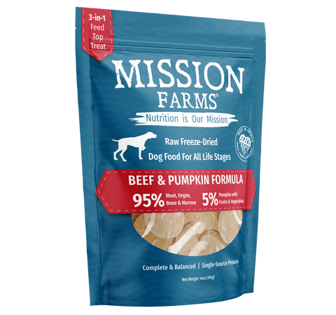 Mission Farms - Freeze-Dried Dog Food