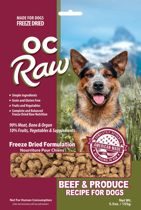 OC Raw - Freeze-Dried Meaty Rox Dog Food