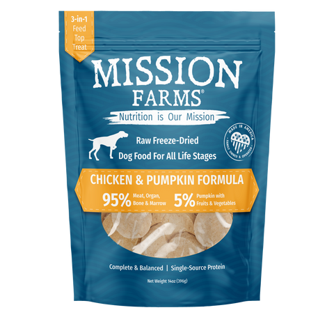Mission Farms - Freeze-Dried Dog Food