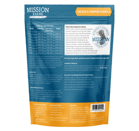 Mission Farms - Freeze-Dried Dog Food