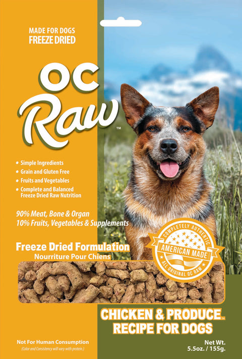 OC Raw - Freeze-Dried Meaty Rox Dog Food