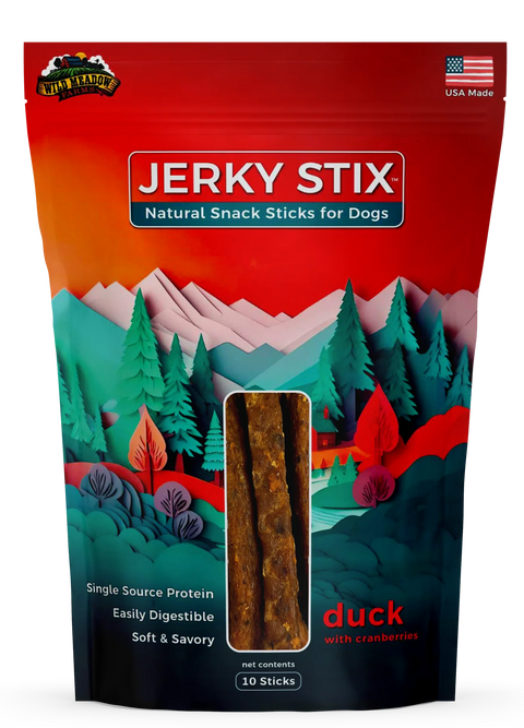 Wild Meadow Farms Jerky Stix Duck With Cranberries