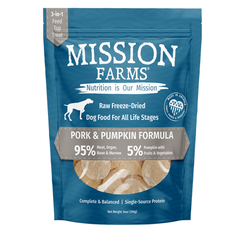 Mission Farms - Freeze-Dried Dog Food