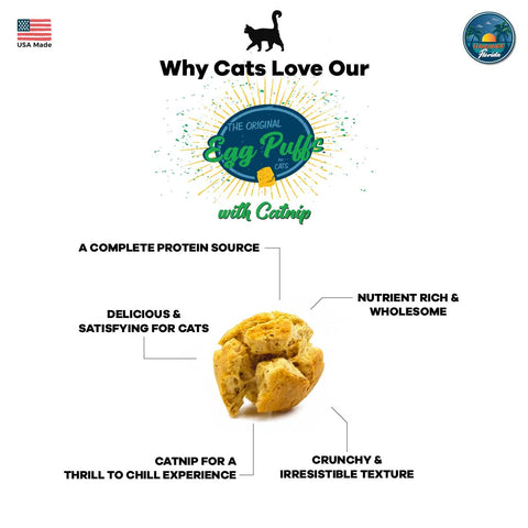 Wild Meadow Farms Egg Puffs For Cats
