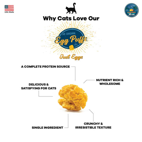 Wild Meadow Farms Egg Puffs For Cats