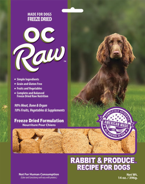 OC Raw - Freeze-Dried Sliders Dog Food