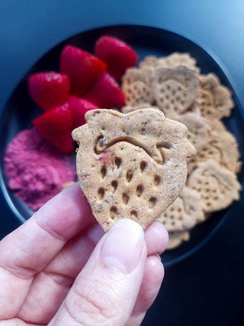 Chienne Pawtisserie Strawberry Shortcake Biscuits