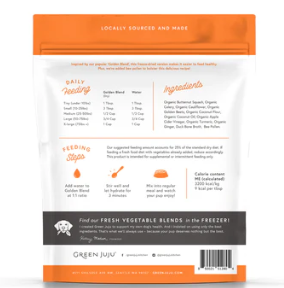 Green JuJu - Freeze-Dried Golden Blend with Bee Pollen