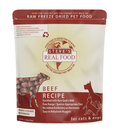 Steve's Real Food - Freeze Dried Nuggets for Dogs and Cats