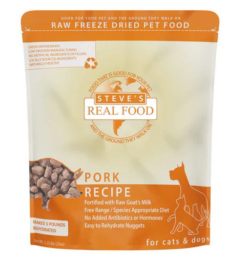 Steve's Real Food - Freeze Dried Nuggets for Dogs and Cats