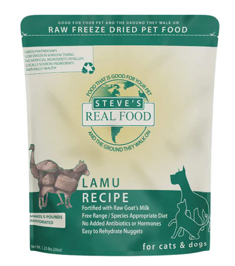 Steve's Real Food - Freeze Dried Nuggets for Dogs and Cats
