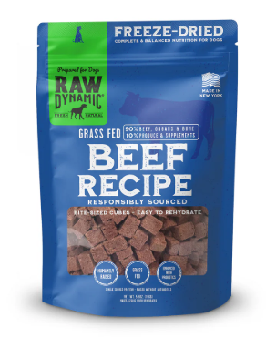 Raw Dynamic - Freeze-Dried Raw BEEF FORMULA FOR DOGS