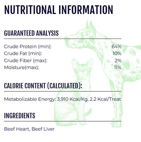Raw Dynamic - Air-Dried Raw BEEF TREATS