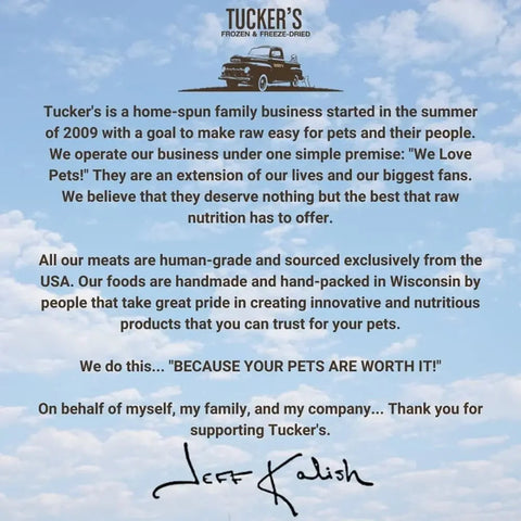 Tucker's® Chicken-Pumpkin Formula Freeze-Dried Dog Food, 14 Oz