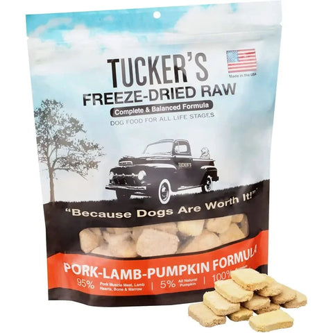 Tucker's® Pork-Lamb-Pumpkin Formula Freeze-Dried Dog Food, 14 Oz